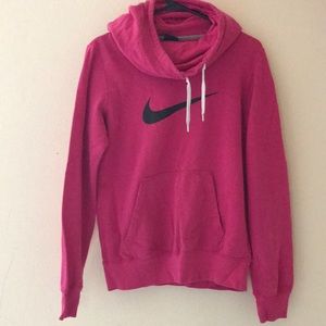 Pink Nike hoodie